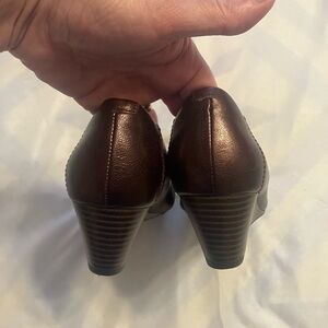 Clarks Brown Women's Wedges